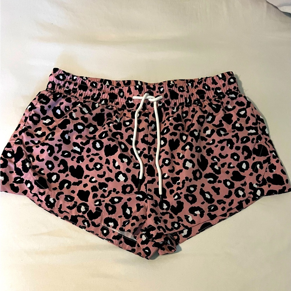 Leopard shorts